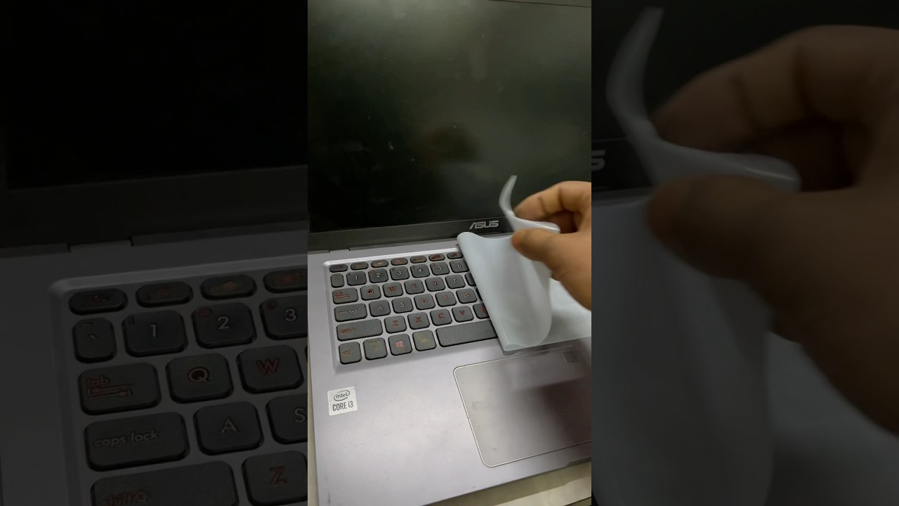 LAPTOP KEYBOARD PROTECTOR #laptop #keyboardcover #shorts