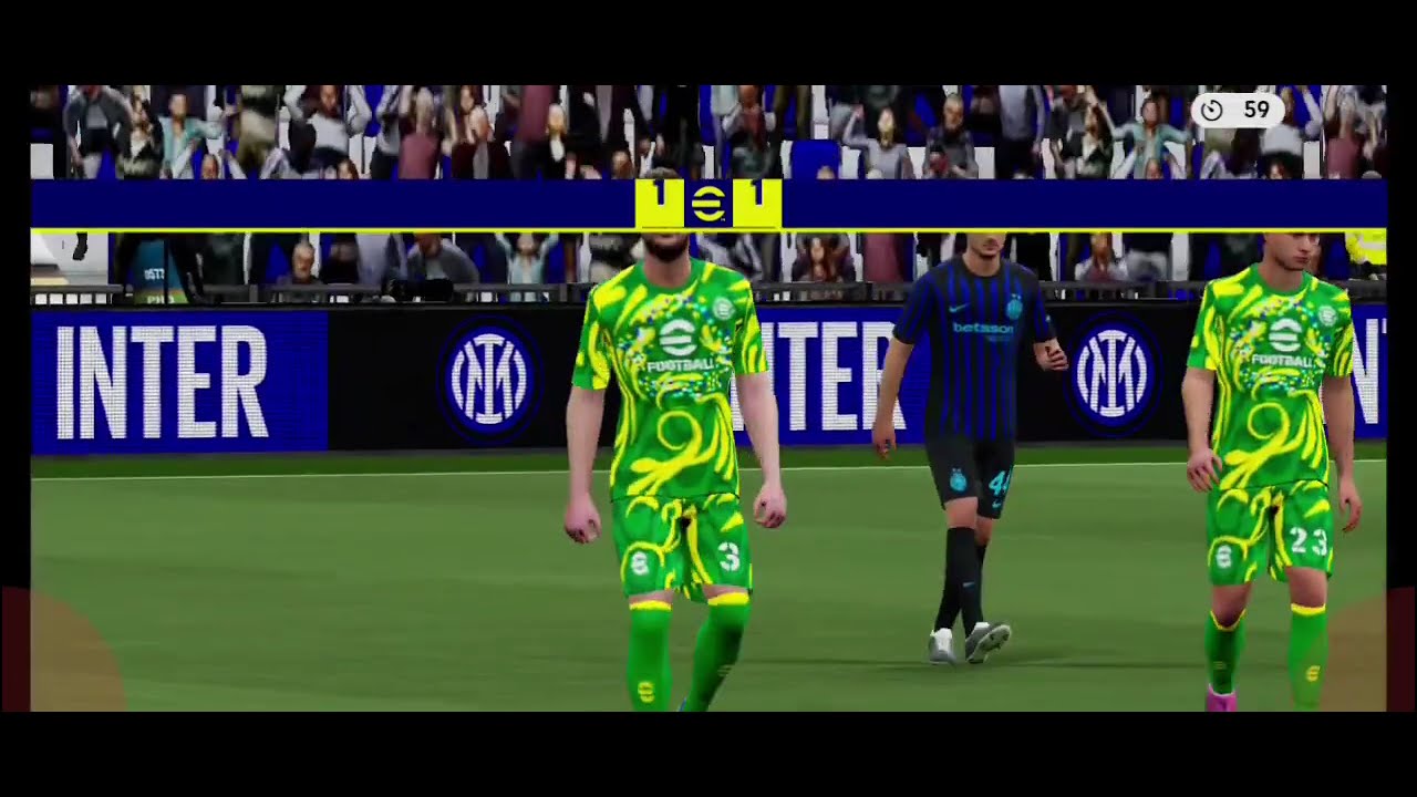 Internazionale Milano 1-3 Pisa Sporting Club| Italian Clubs efootball mobile 2026 Highlights