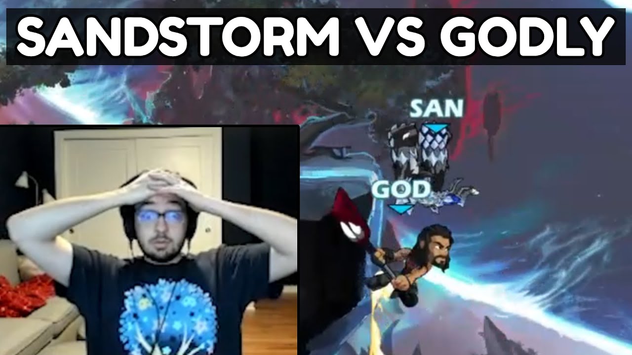 NA #1 VS EU #1 | Реакция на SANDSTORM против GODLY Spring Royale — Liquid Boomie