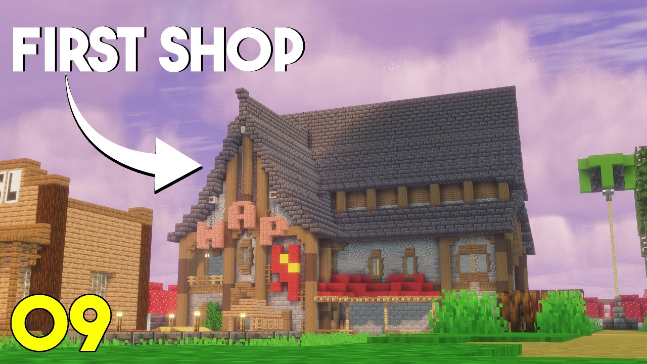 THIS SHOP IS THE BEST OF THE SERVER? | BLOOMCRAFT EPISODE 09