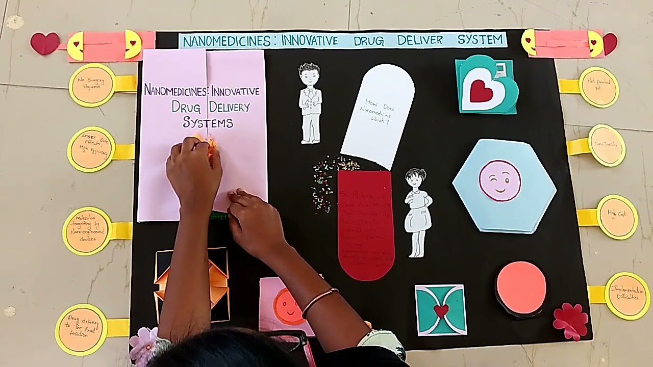 poster presentation of pharmacy  week celebrations//bunny Sony Vlogs😍