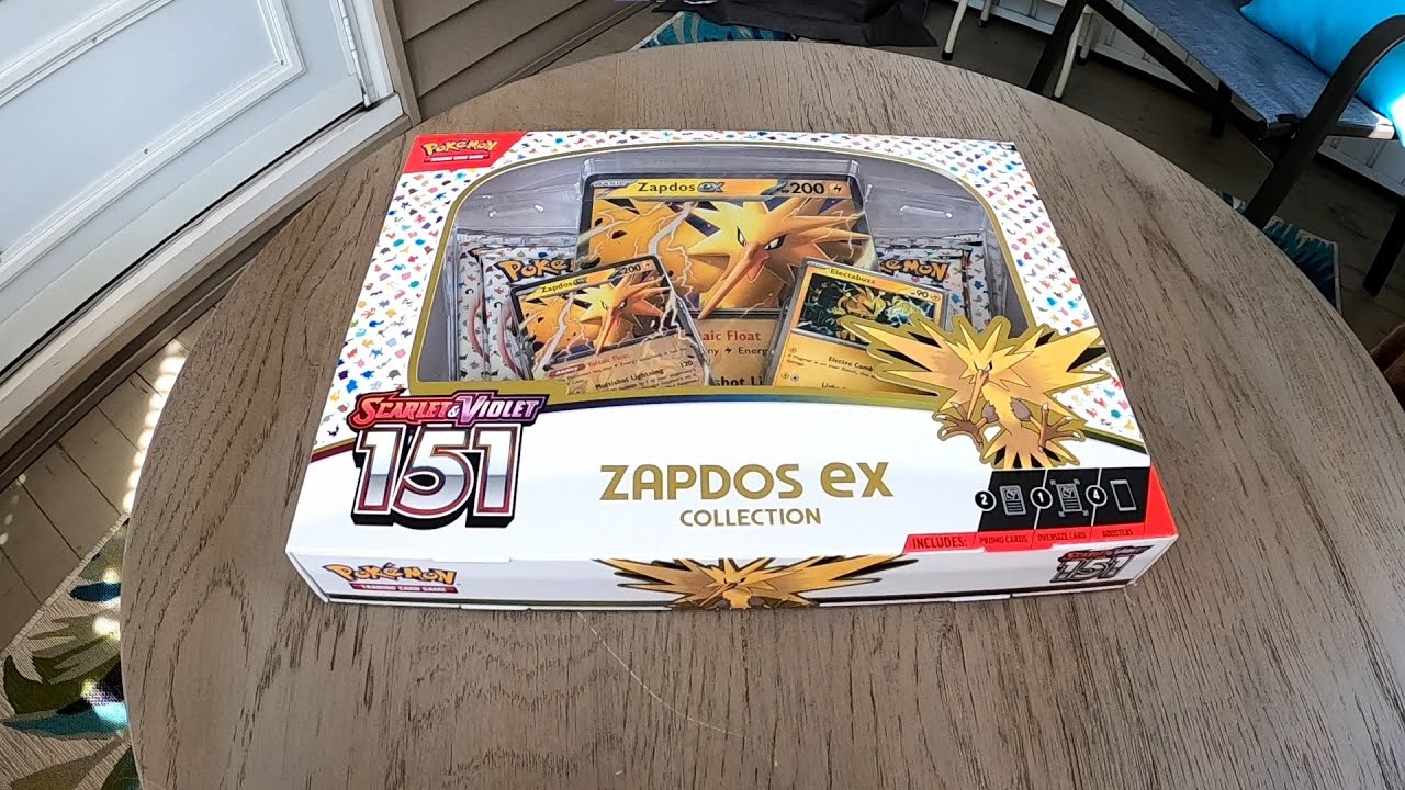 Why do people say this has the best hit rate? - 151 Zapdos EX Box Opening and Unboxing Review