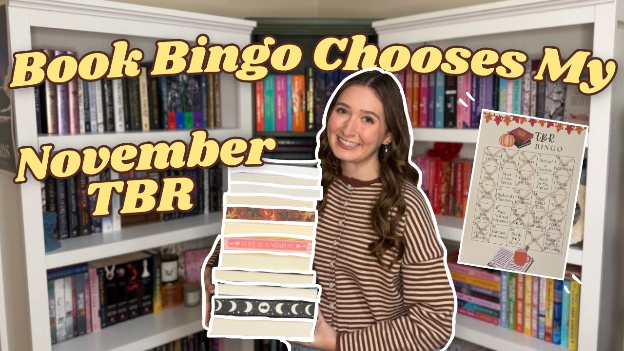 Книжное Бинго выбирает мой TBR в ноябре!