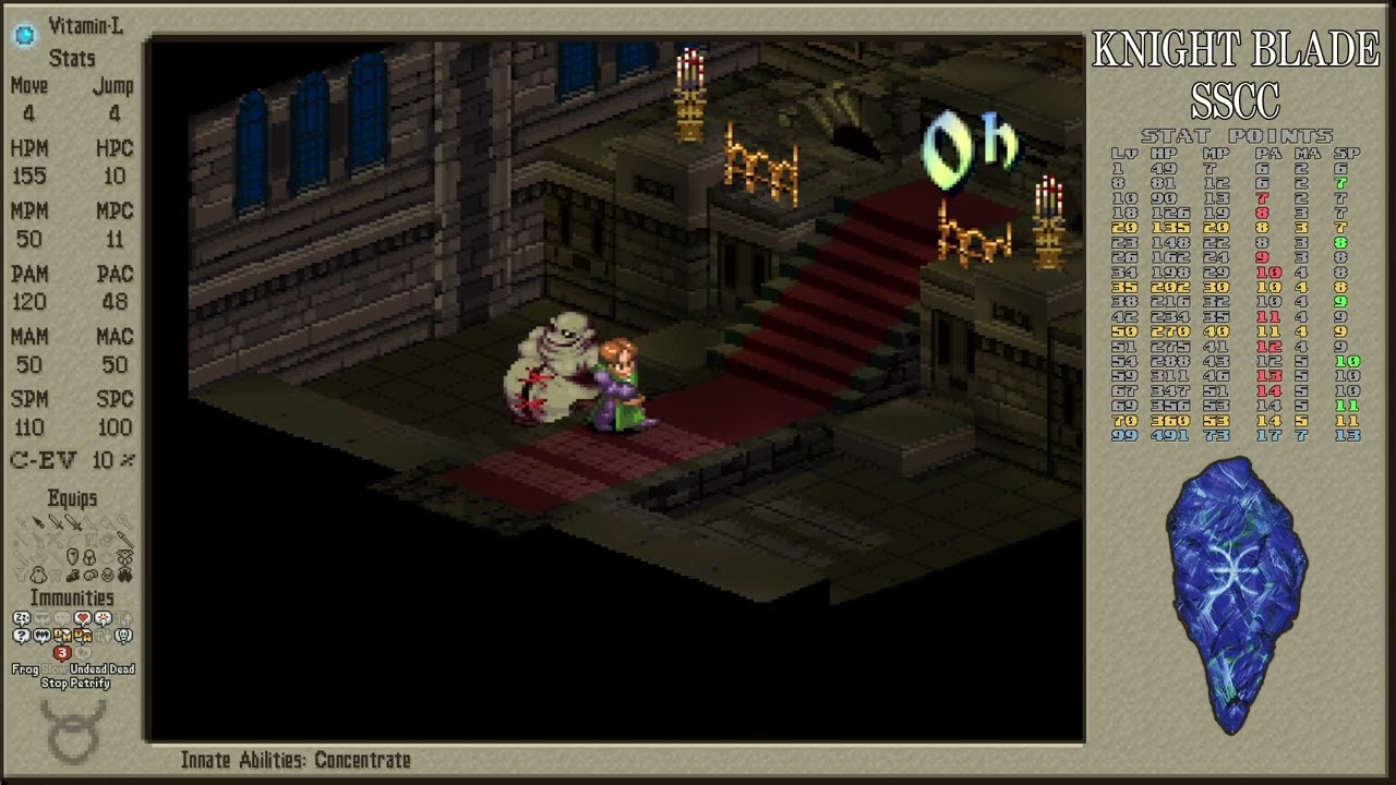 [FFT] Knight Blade SSCC Pt.17 - Inside of Lionel Castle