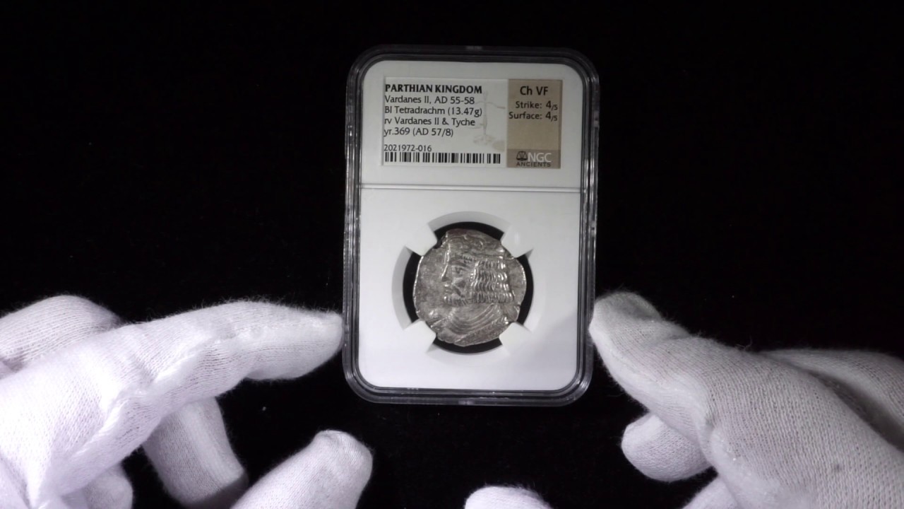 Parthian Kingdom Vardanes II - ANCIENT COIN REVIEW