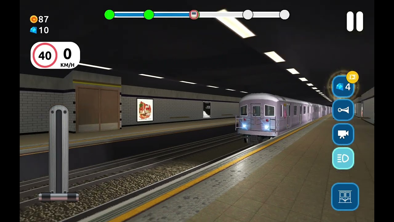Subway Train oyunu oynuyoruz. 😜