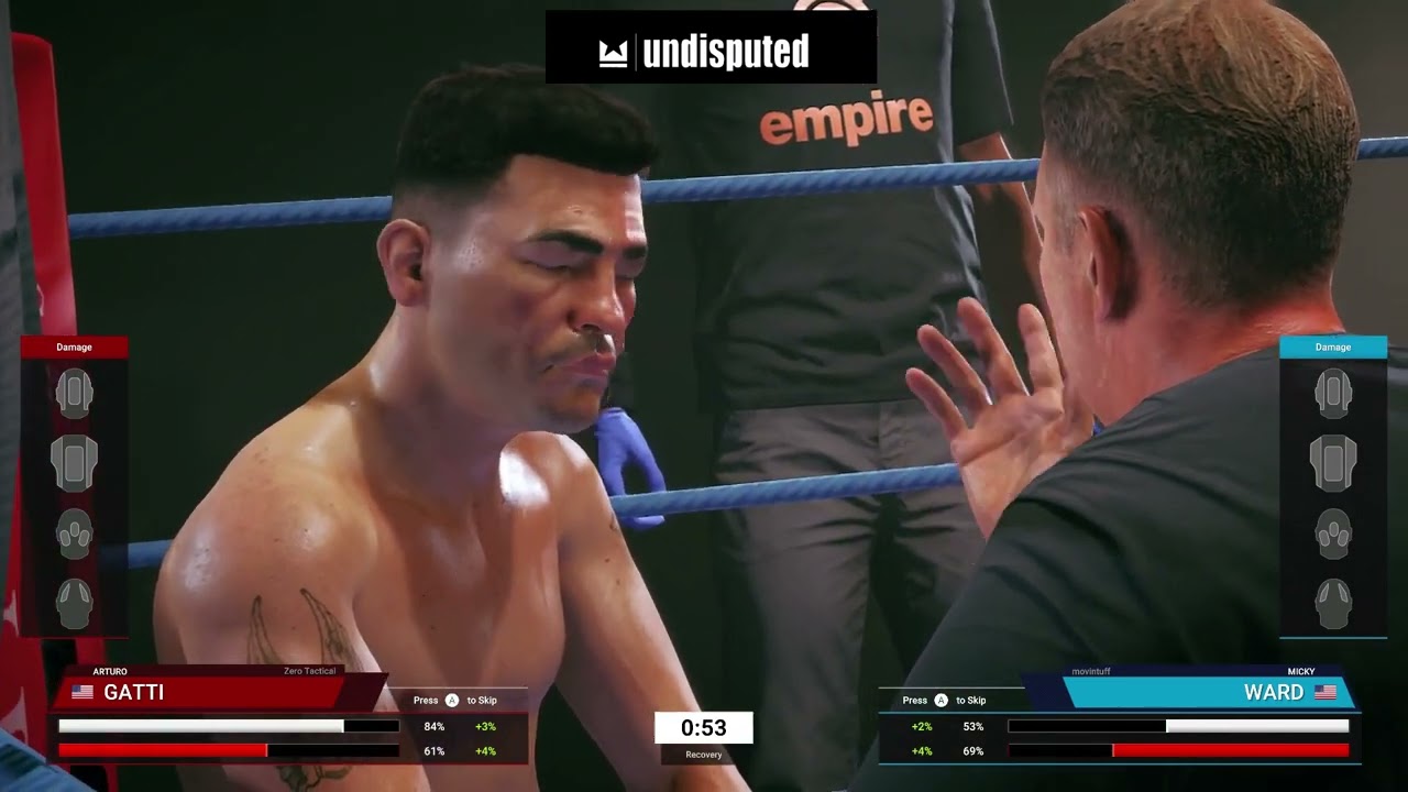 Undisputed Online Beta - Full Fight [Arturo Gatti vs Micky Ward]