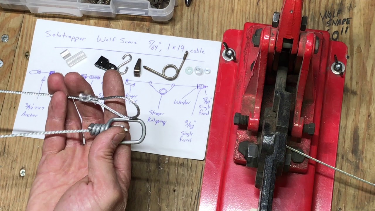 S3, Ep2. Assemble and set a wolf snare