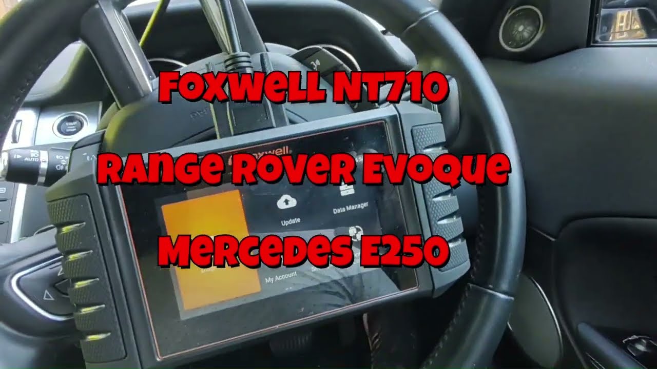 Foxwell NT710 - Works with Evoque and Mercedes E250 DPF