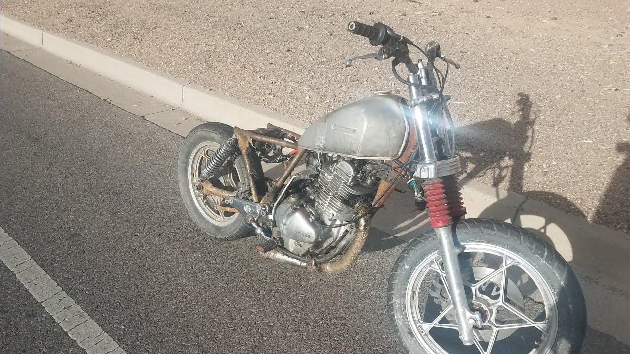 1982 Suzuki GN400 bRoll