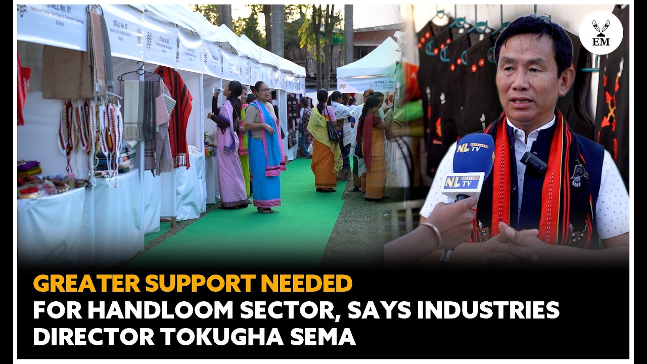 Weavers from 5 states participate in ‘Exclusive Handloom Expo’ in Dimapur