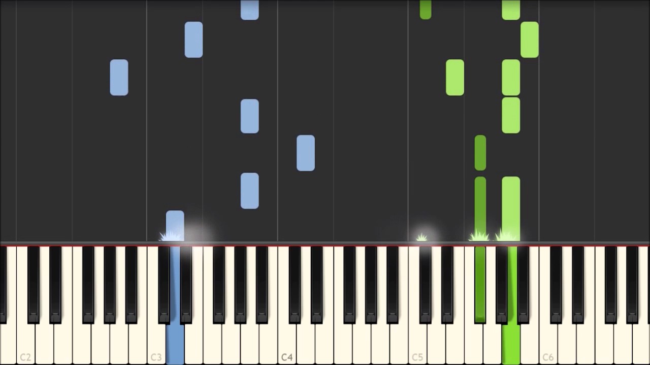 Canon in D - Johann Pachelbel [Piano Tutorial] (Synthesia)