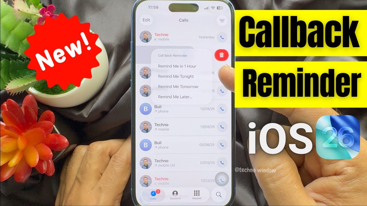 Get a Callback Reminder for a Missed Call on iPhone iOS 26
