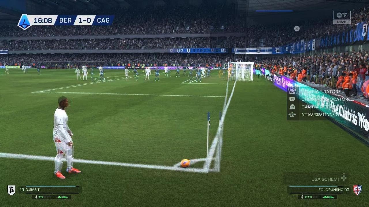 Atalanta - Cagliari #fc26 #fullmanual #authentic #sliders #careermode