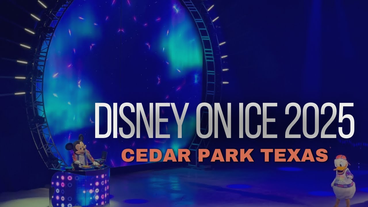 Brand New Disney On Ice 2025 at the HEB Center in Cedar Park Texas