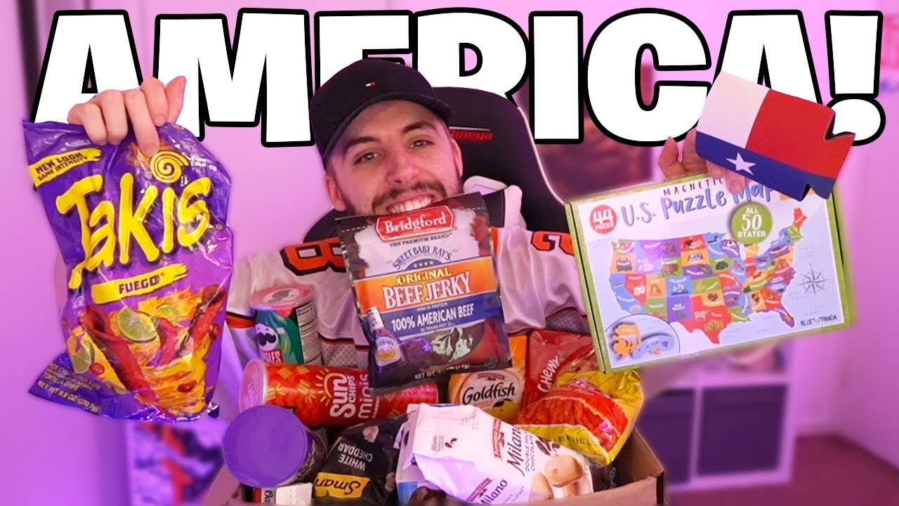 Brit Opens CRAZIEST P.O. Box From America!!