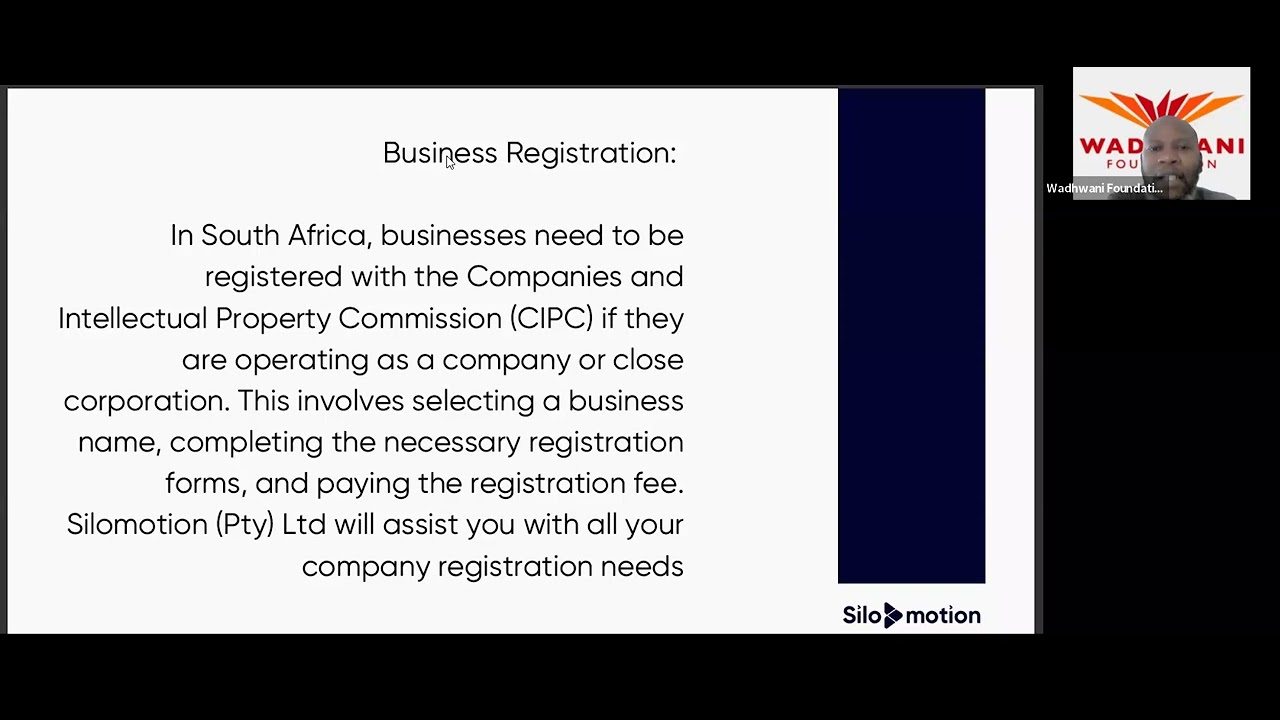 Wadhwani Foundation - Masterclass - Business compliance and funding readiness