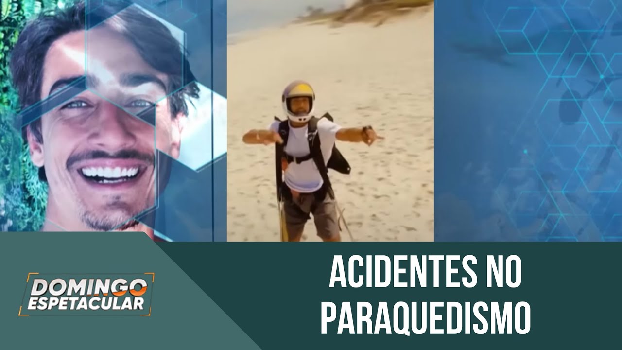 Empresário morre durante salto de paraquedas na praia da Barra da Tijuca, no Rio