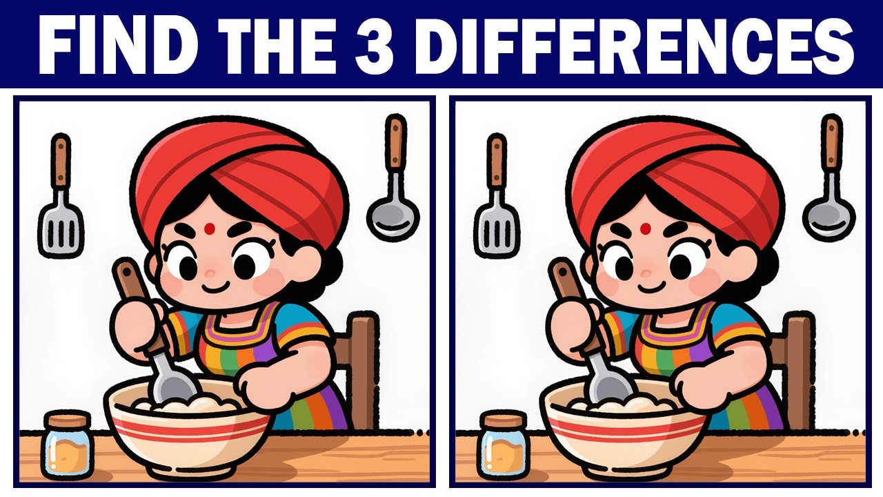 Find The Difference, Three Hidden Diffefeces | Only Genius Can Find | Puzzle Game Challenge#76