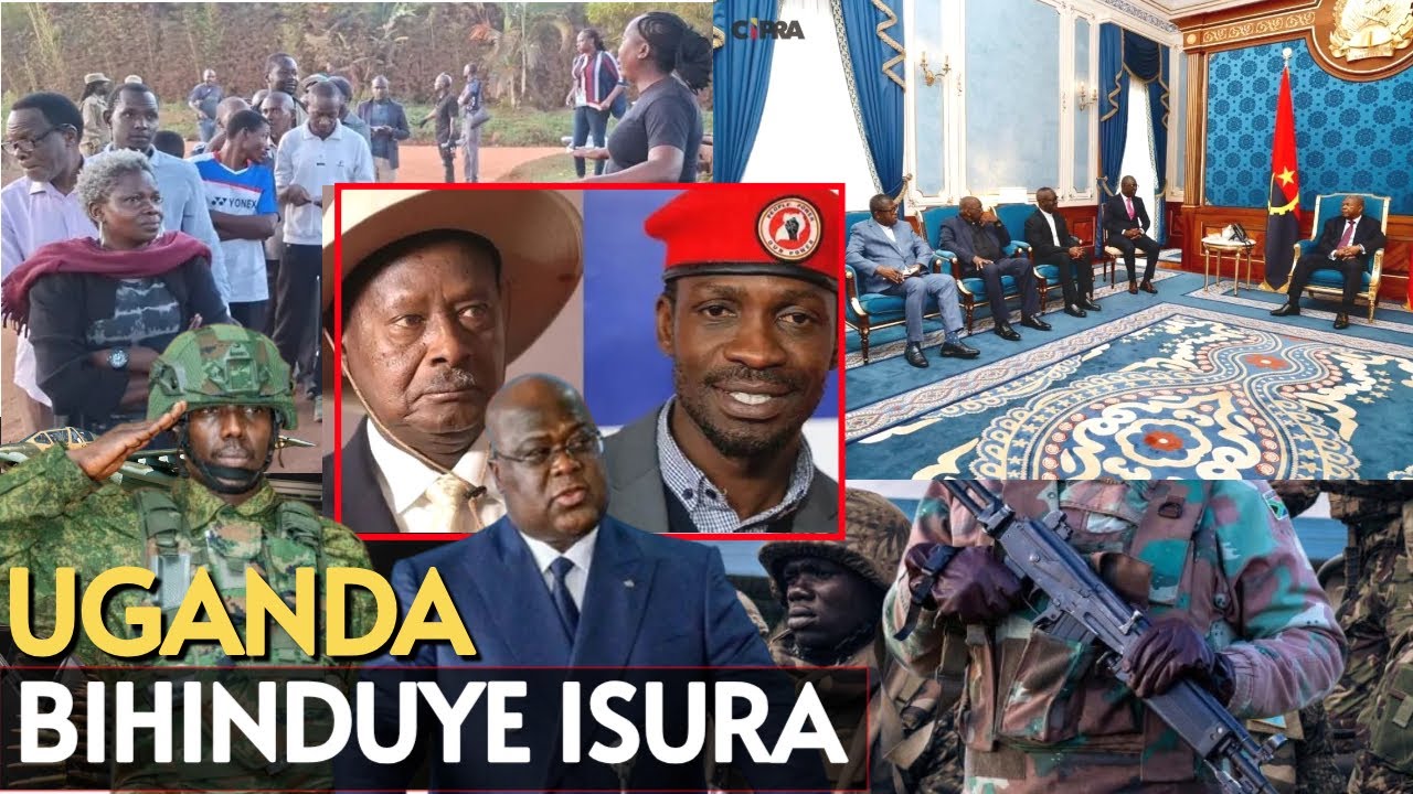 UGANDA IMYIGARAGAMBYO IKOMEYE MU MATORA| PEREZIDA LOURENÇO YAKIRIYE ABAYOBOZI B’AMADINI MURI RDC