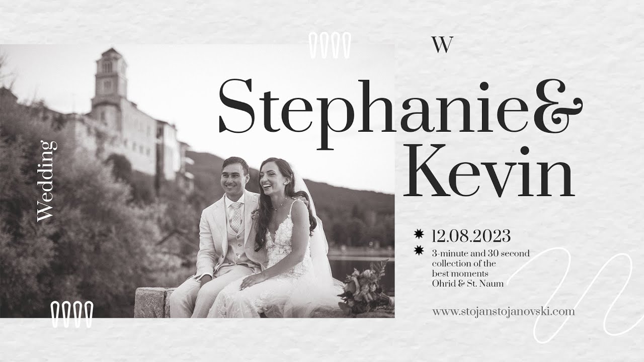 Highlights video from Stephanie & Kevin wedding in Ohrid and St. Naum by 2S #wedding #ohrid