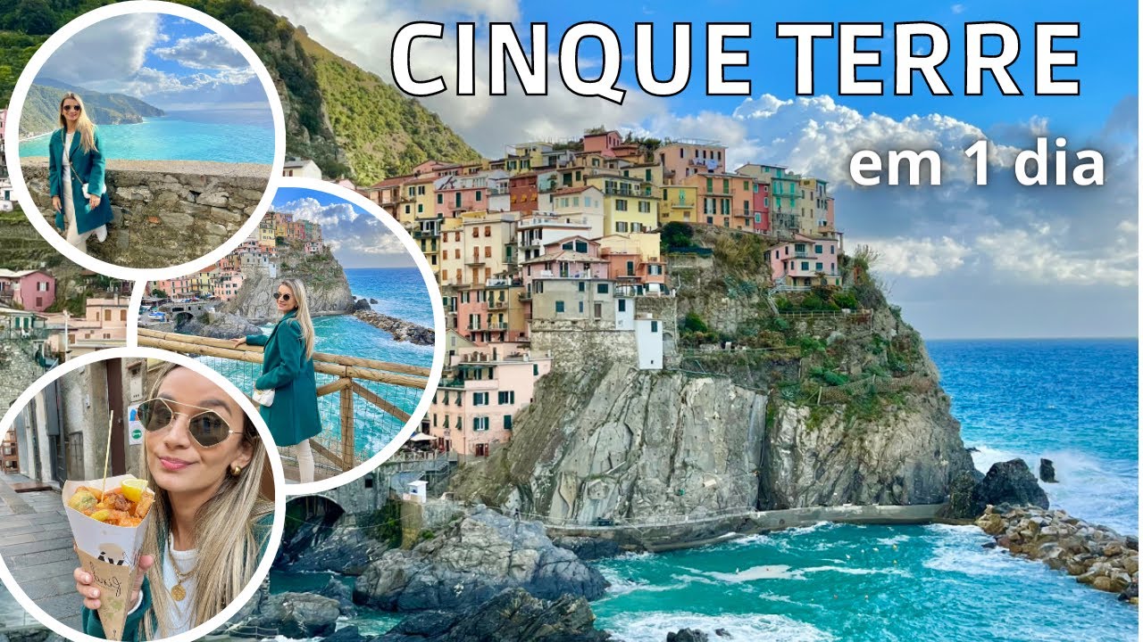 CINQUE TERRE, COMO CONHECER!! TUDO QUE EU FIZ EM UM DIA.