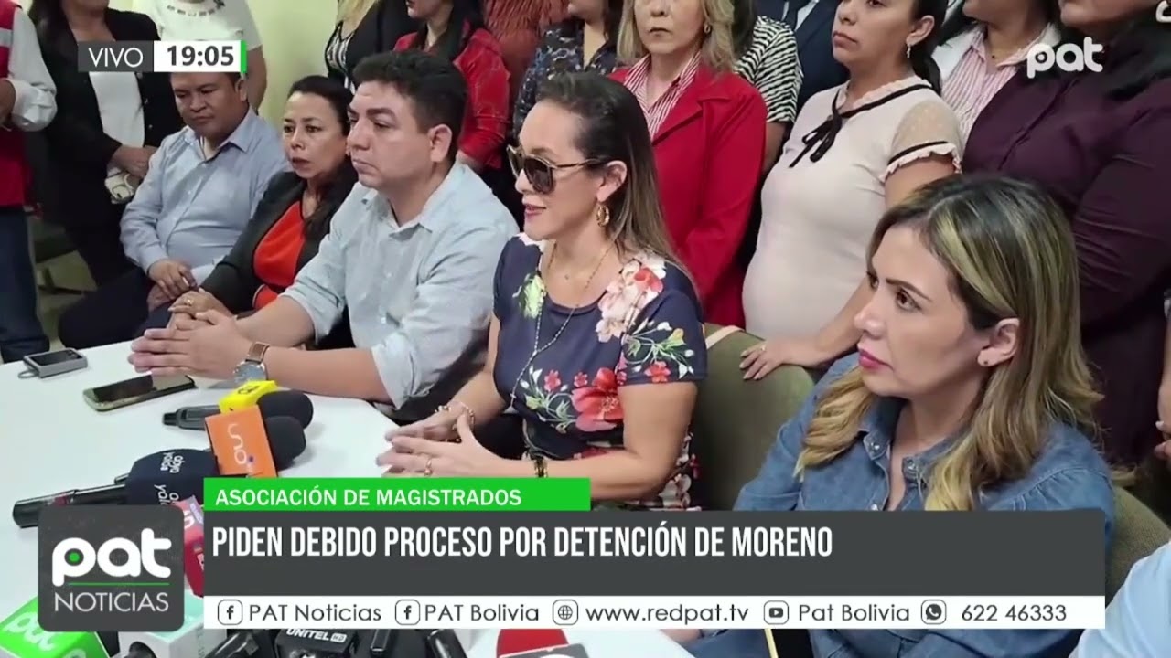 Asociación de magistrados pide respeto al debido proceso tras aprehensión de la juez Moreno