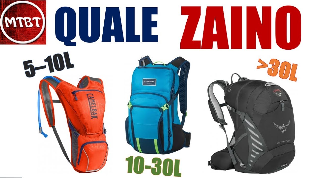Zaini per MTB - quale zaino scegliere per la mountain bike e ebike | MTBT