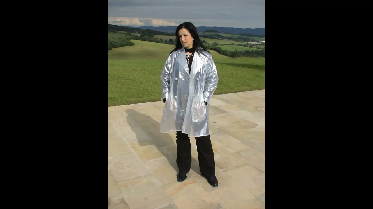REGENPAAR -TRANSPARENT PVC RAINCOATS(PHOTO SETS)