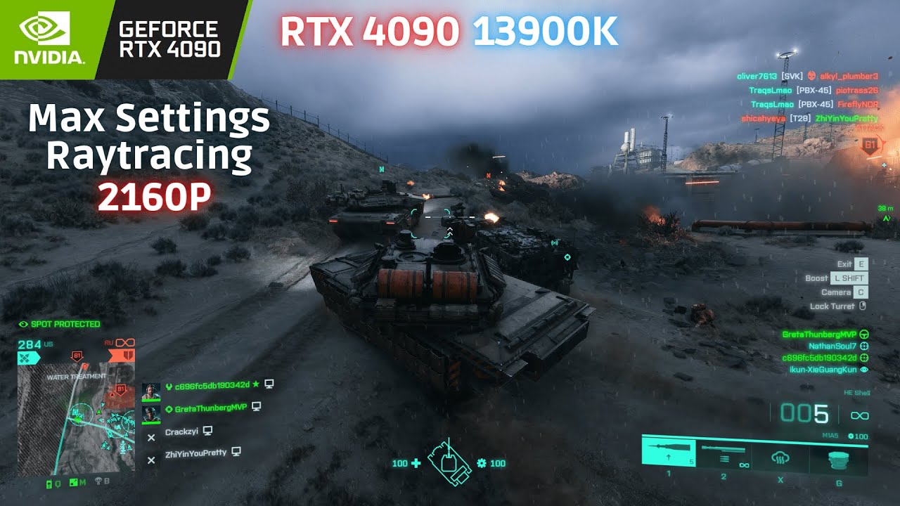 Battlefield 2042 Season 4 - RTX 4090 | 13900K - 4K Ultra Settings Raytracing