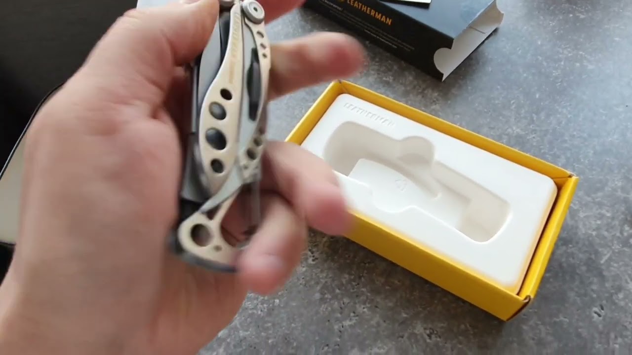 Распаковка и первые впечатления от Leatherman Skeletool