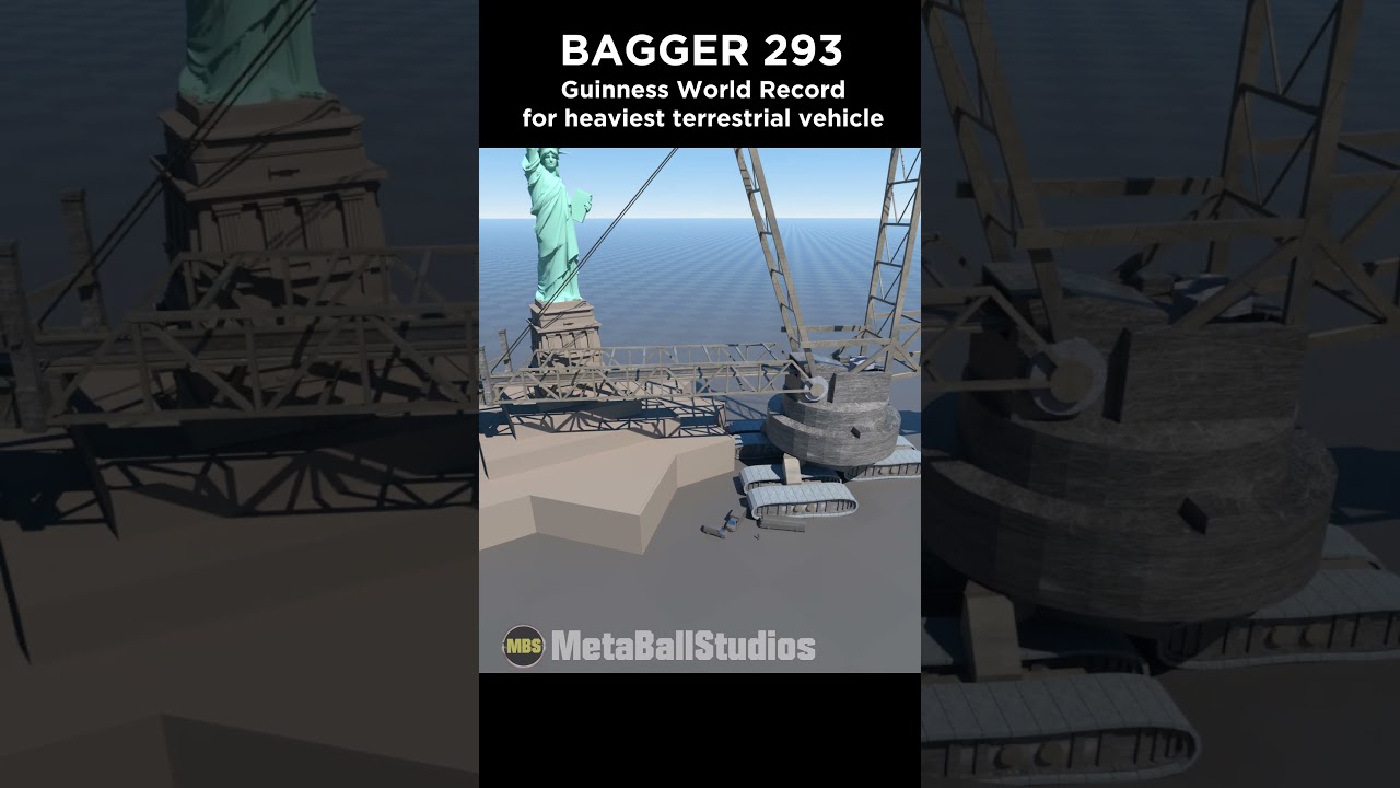 🤯👷&zwj;♂️The Biggest Vehicle in the World! (14 200 tons)