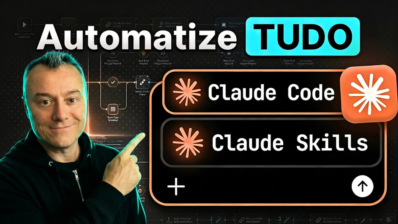 Como automatizar tudo com Claude Code usando Claude Skills (sem precisar programar)