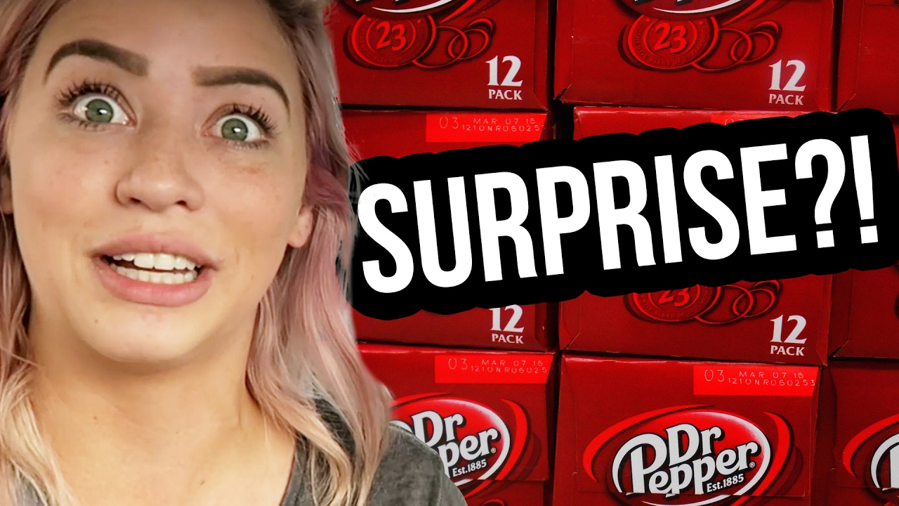 DR. PEPPER SURPRISE?! (Lunchy Break)