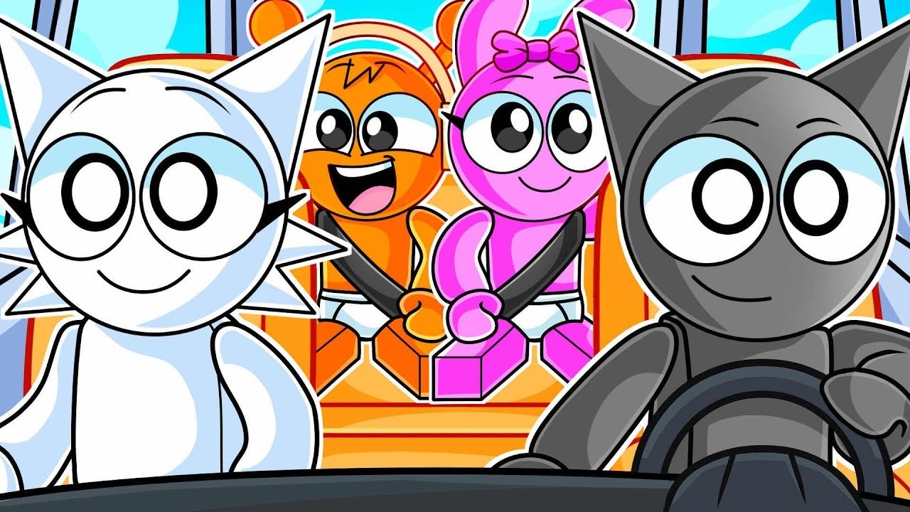 SPRUNKI BUDDIES TAKE A ROAD TRIP