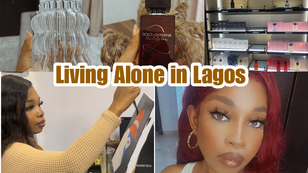Living Alone In Lagos#2: Huge unboxing, Solo sip and Paint event/New Wigs and Perfumes/Life in Lagos
