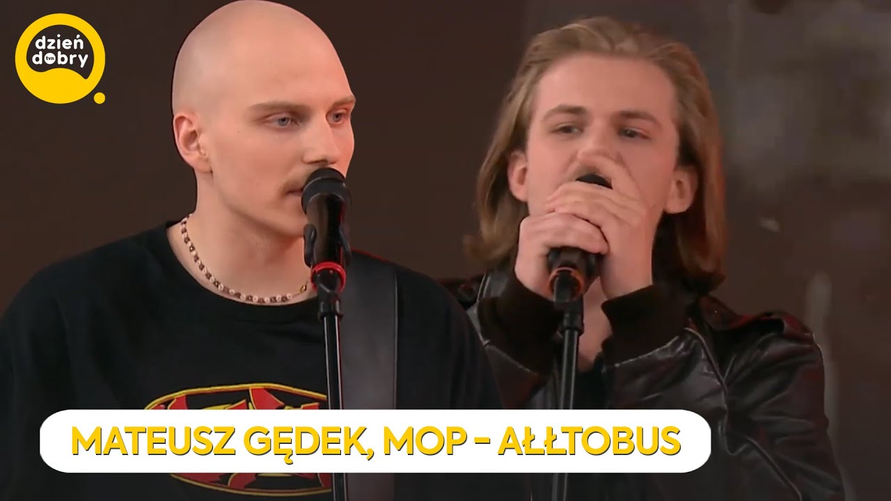 MATEUSZ GĘDEK, MOP - AŁŁTOBUS | Dzień Dobry TVN