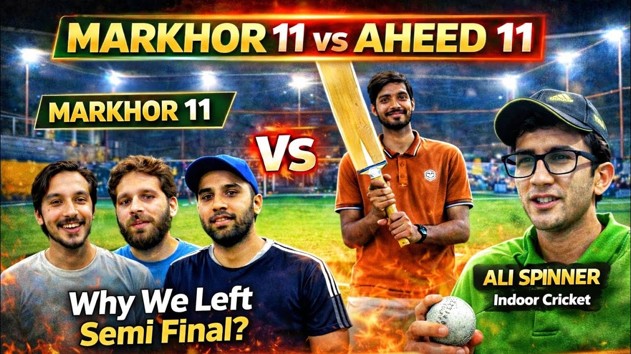New series | New Start | Aheed 11 Vs Markhor 11 💀. Who will win 🔥? Khawaja Last over 😱.