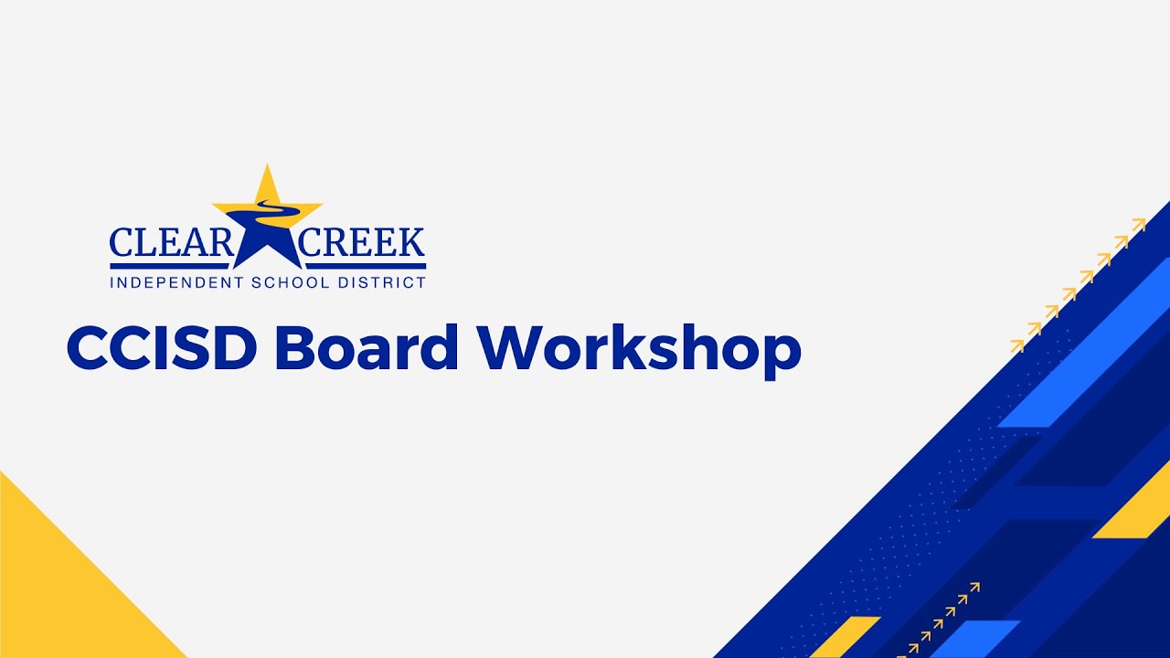 Clear Creek ISD Board of Trustees - Workshop Meeting - December 8, 2025 - 5:00 p.m.