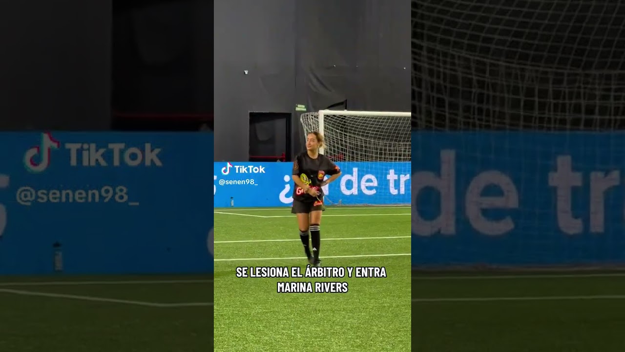 La Rivers nueva &aacute;rbitra de la Kings League ?? #tiktokfootballacademy #rivers #marinarivers #ibai