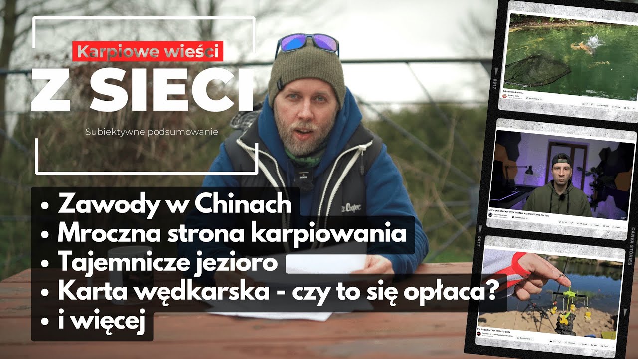 Karpiowe wieści z sieci - 9 haków w Chinach, mroczna strona karpiowania, czy opłacać zezwolenie PZW