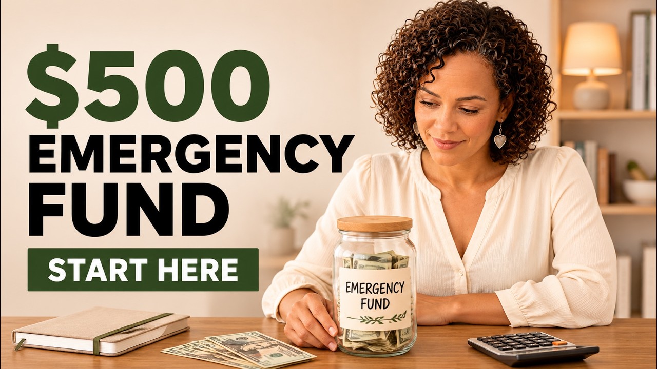 $500 Emergency Fund  | Real Results in Weeks