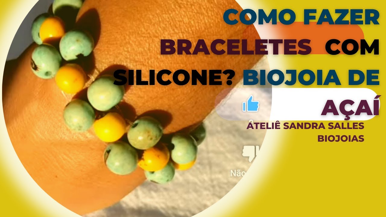 BIOJOIA COM SEMENTES DE AÇAÍ#handmade #diy #tutorial @sandrasallesbiojoias