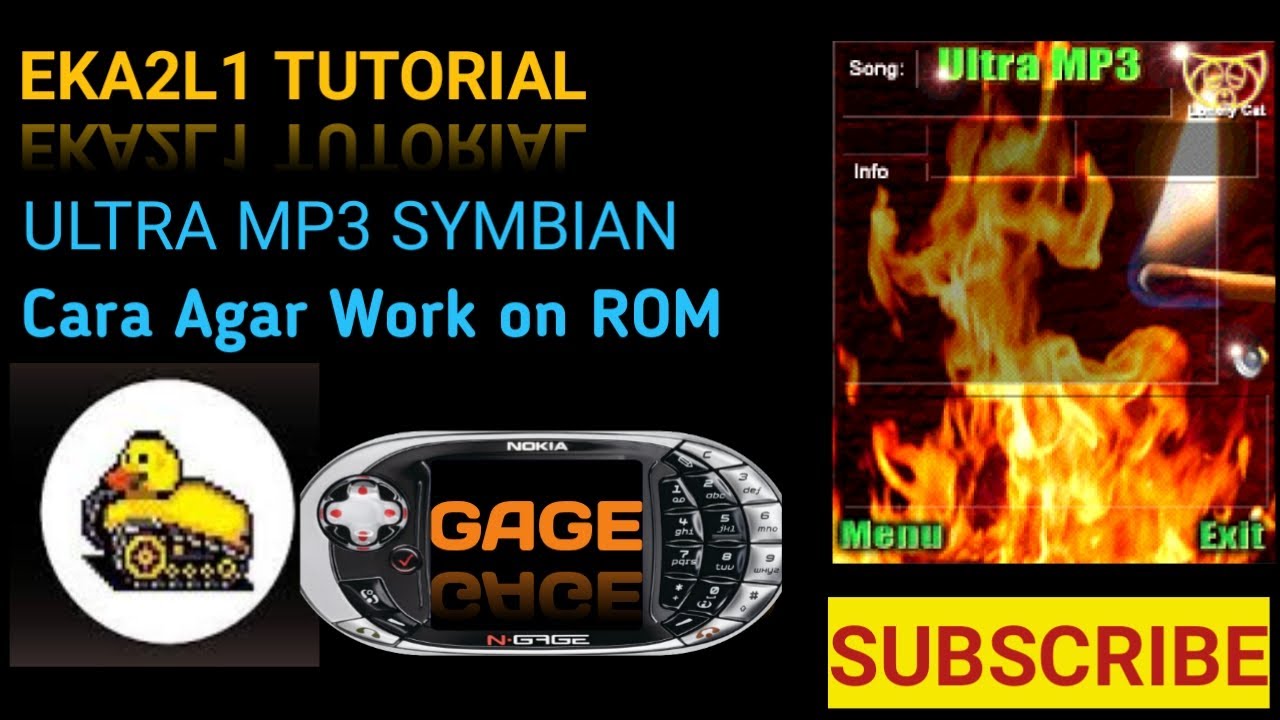 EKA2L1 TUTORIAL SUPAYA ULTRAMP3 BISA JALAN DI ROM N-GAGE QD