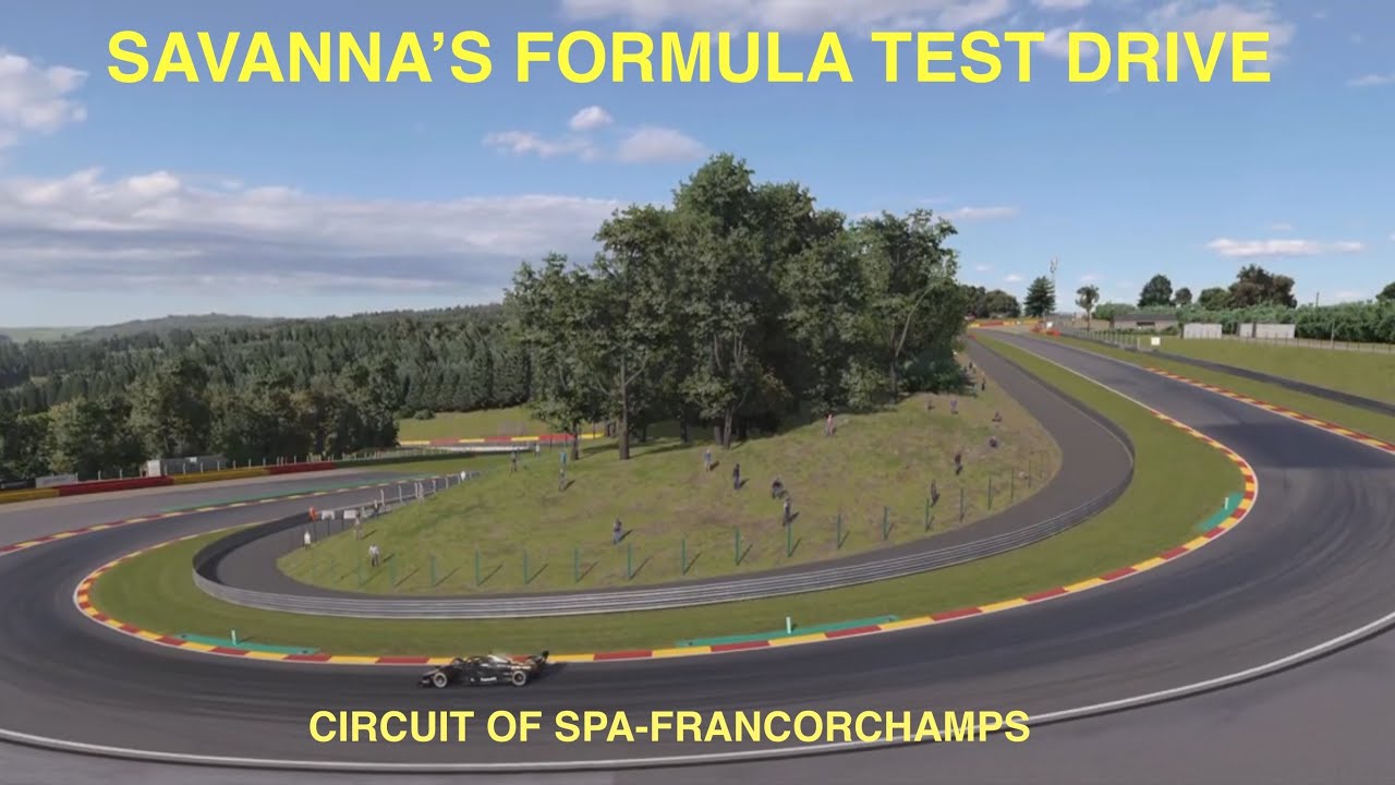 SAVANNA’S FORMULA TEST DRIVE CIRCUIT OF SPA
