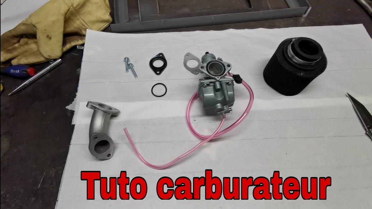 Montage d'un nouveau carburateur DIRT 125