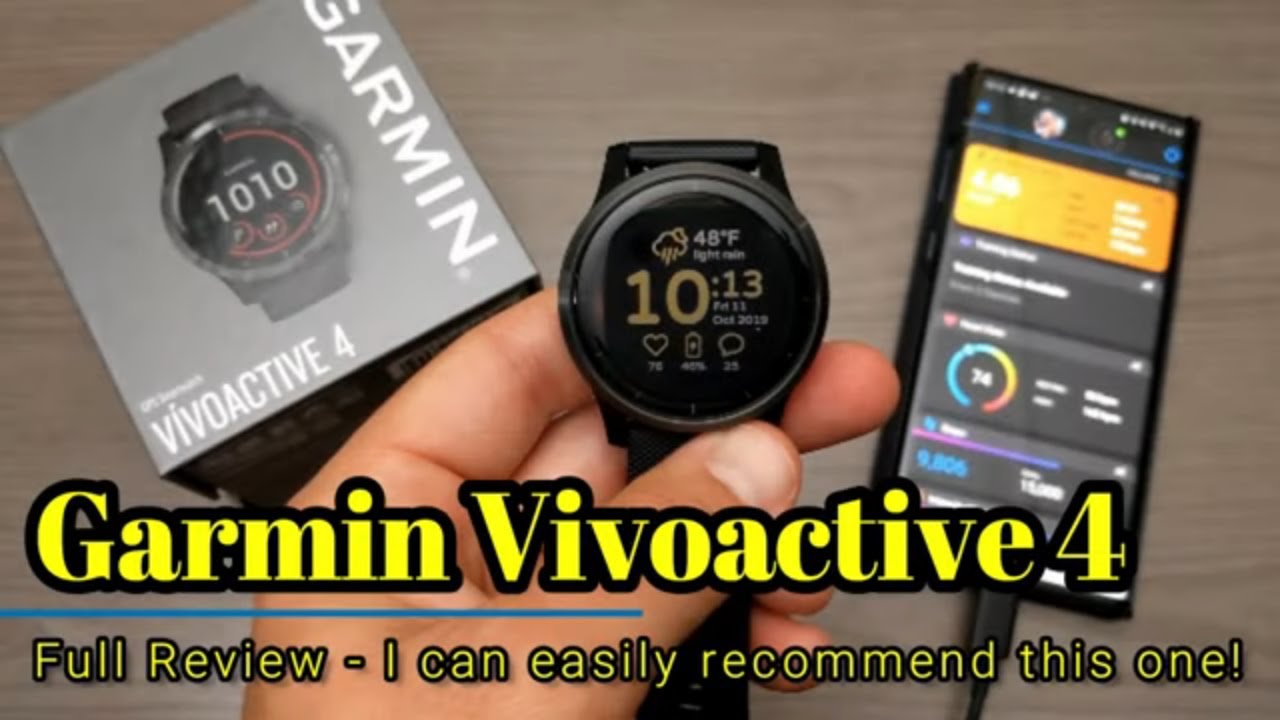 Garmin Vivoactive 4 — полный обзор — этот гаджет легко рекомендовать!