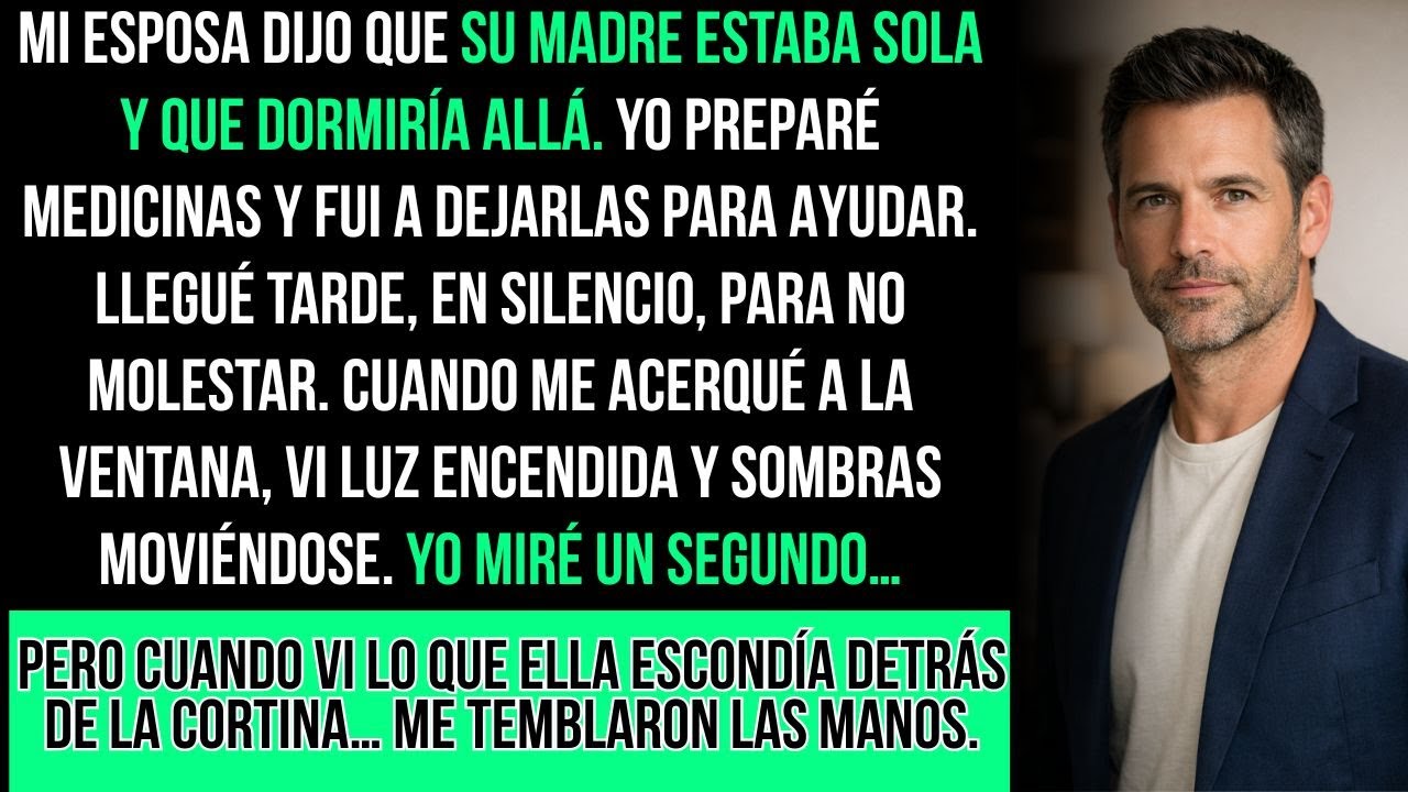Mi Esposa Dijo Que Dormiría En Casa De Su Madre. Llegué Sin Avisar Y La Vi Con…