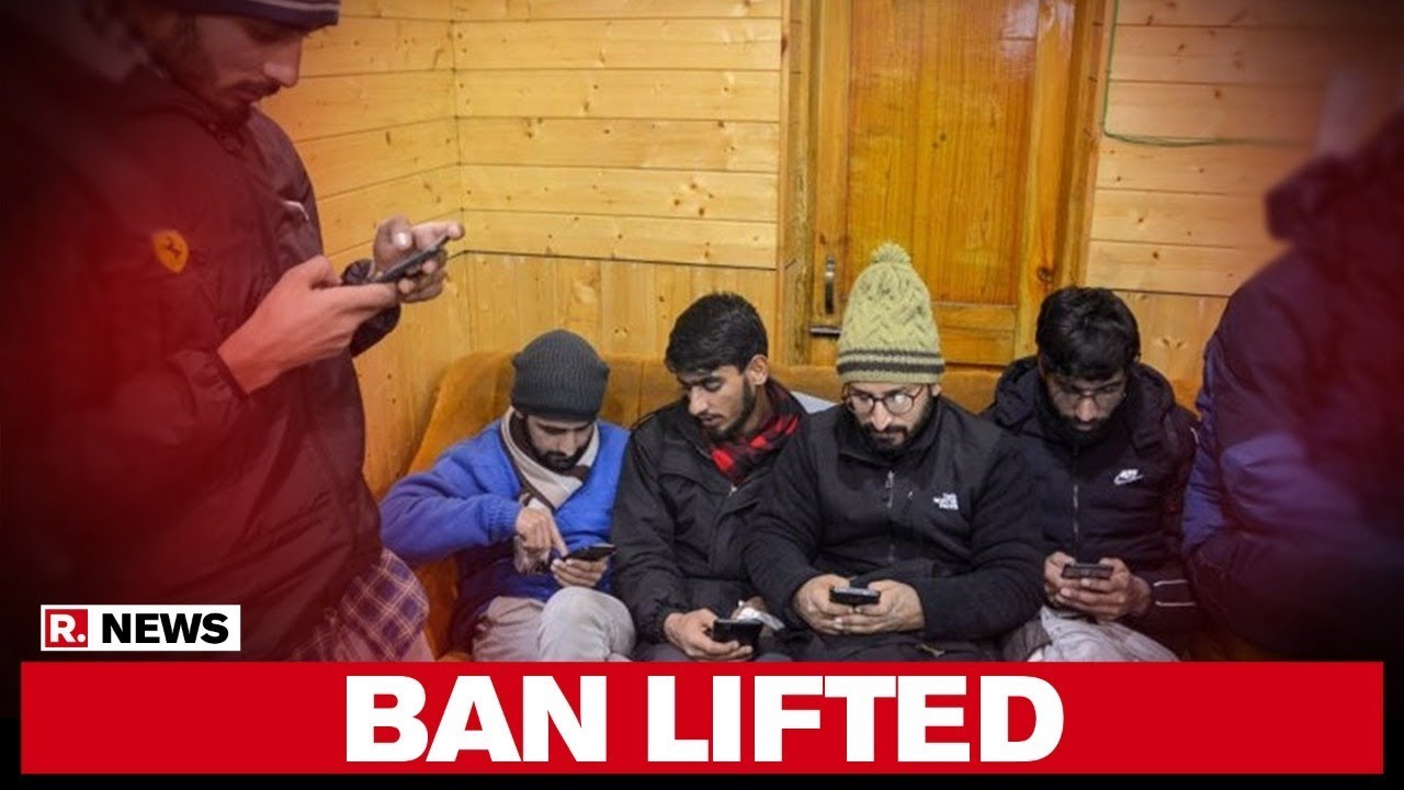 BIG: J&K Administration Lifts Ban On Social Media; Restoration Process To Take 24-48 Hrs