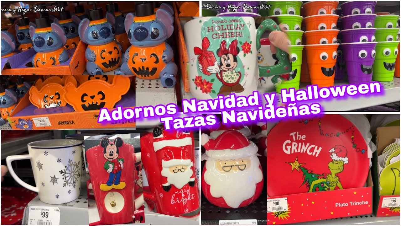 Decoración Navidad y Halloween WALMART PRICHOS CDMX MÁS STORY TIME CUIDADO en el Super 